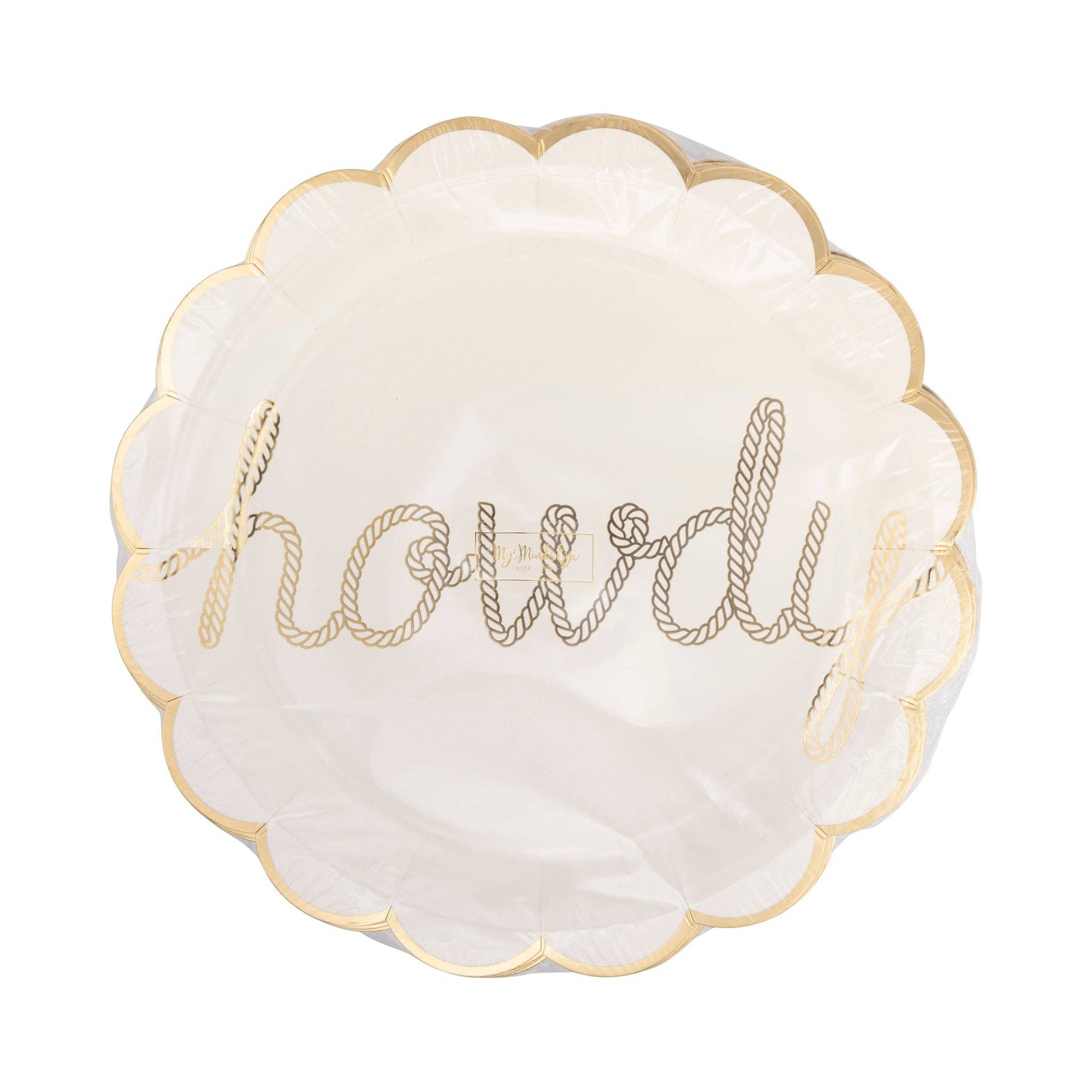 howdy dinner plates by my minds 