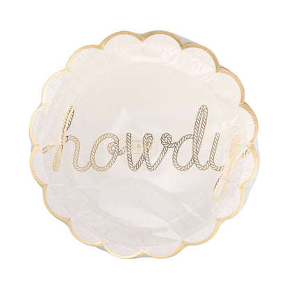 howdy dinner plates by my minds 