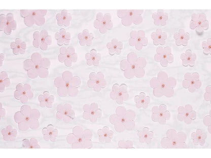 daisy pink floral table runner 