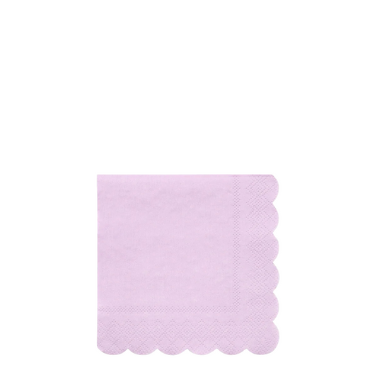 SMALL LILAC NAPKINS BY MERI MERI