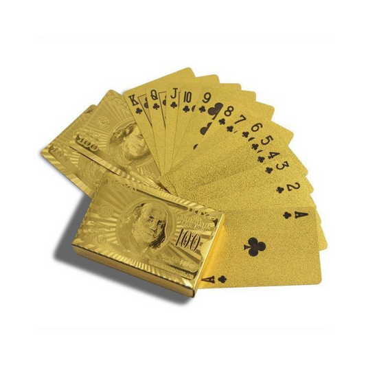 LUXE GOLD PLAYING CARDS