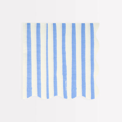 LARGE MIXED STRIPE NAPKINS BY MERI MERI