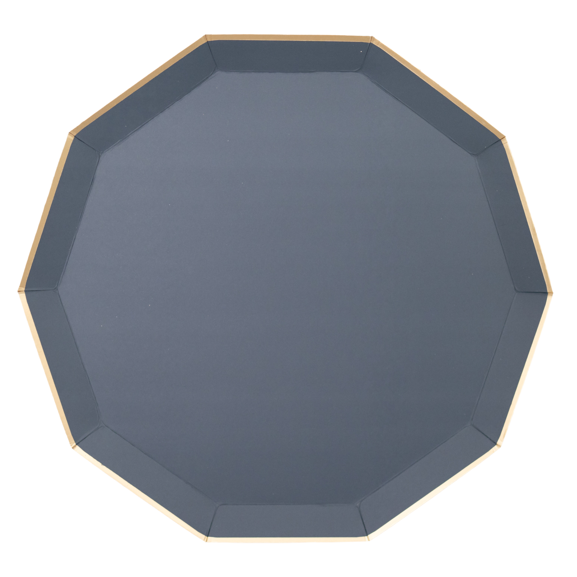 midnight blue premium dinner plates by Bonjour Fête