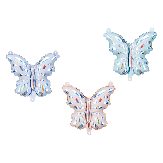 MINI BUTTERFLY FOIL BALLOON PACK