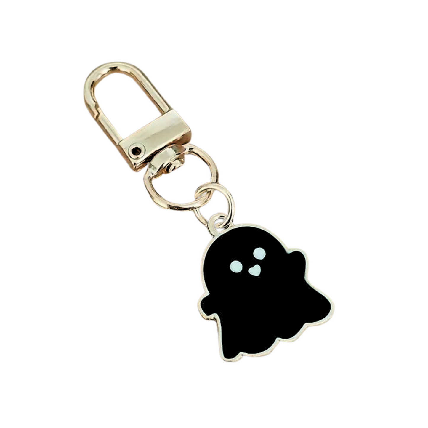 mini ghost black keychain 