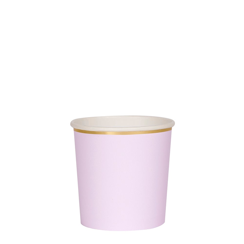 lilac mini cups by meri meri