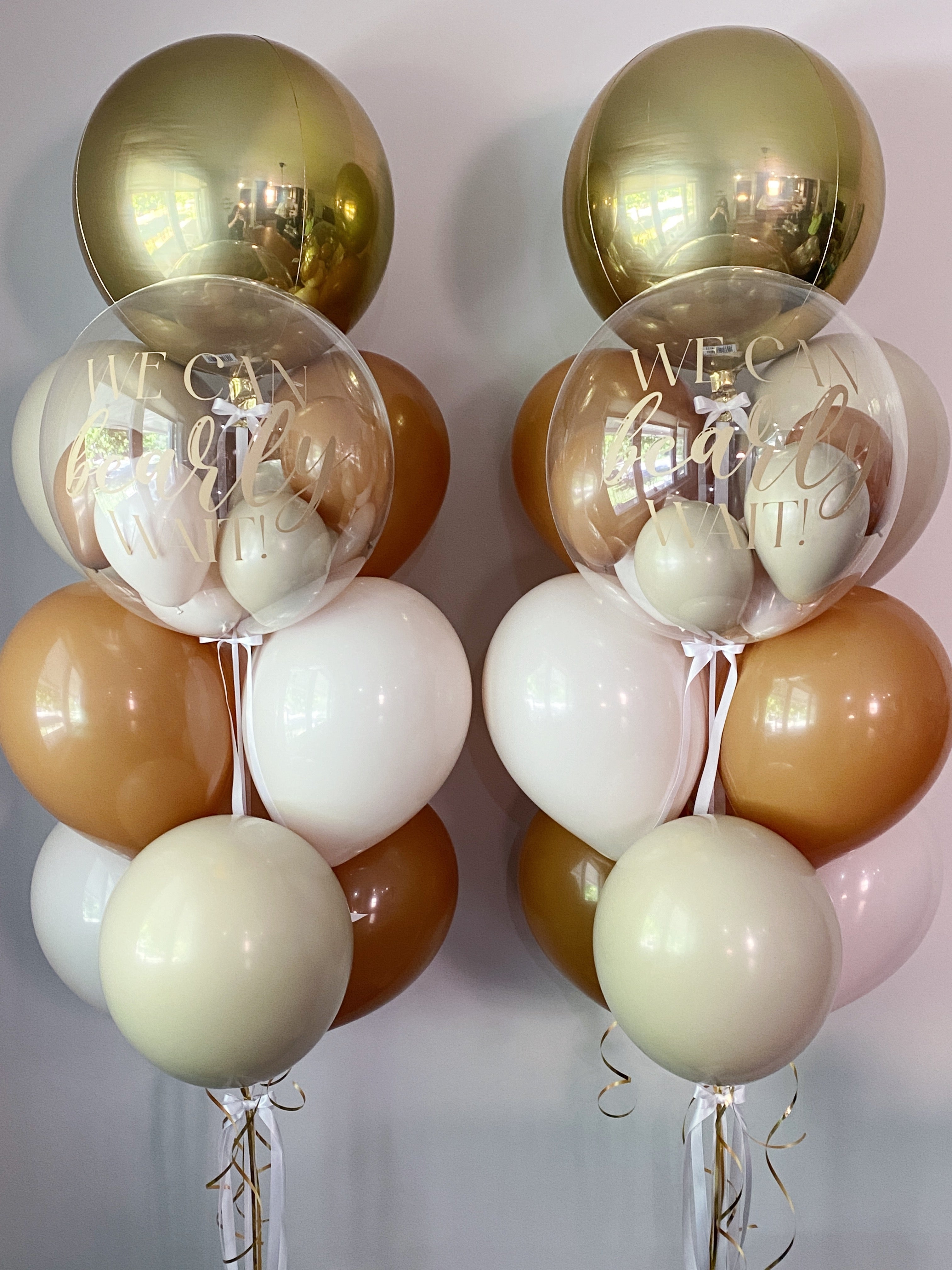 Mini gold deals balloons