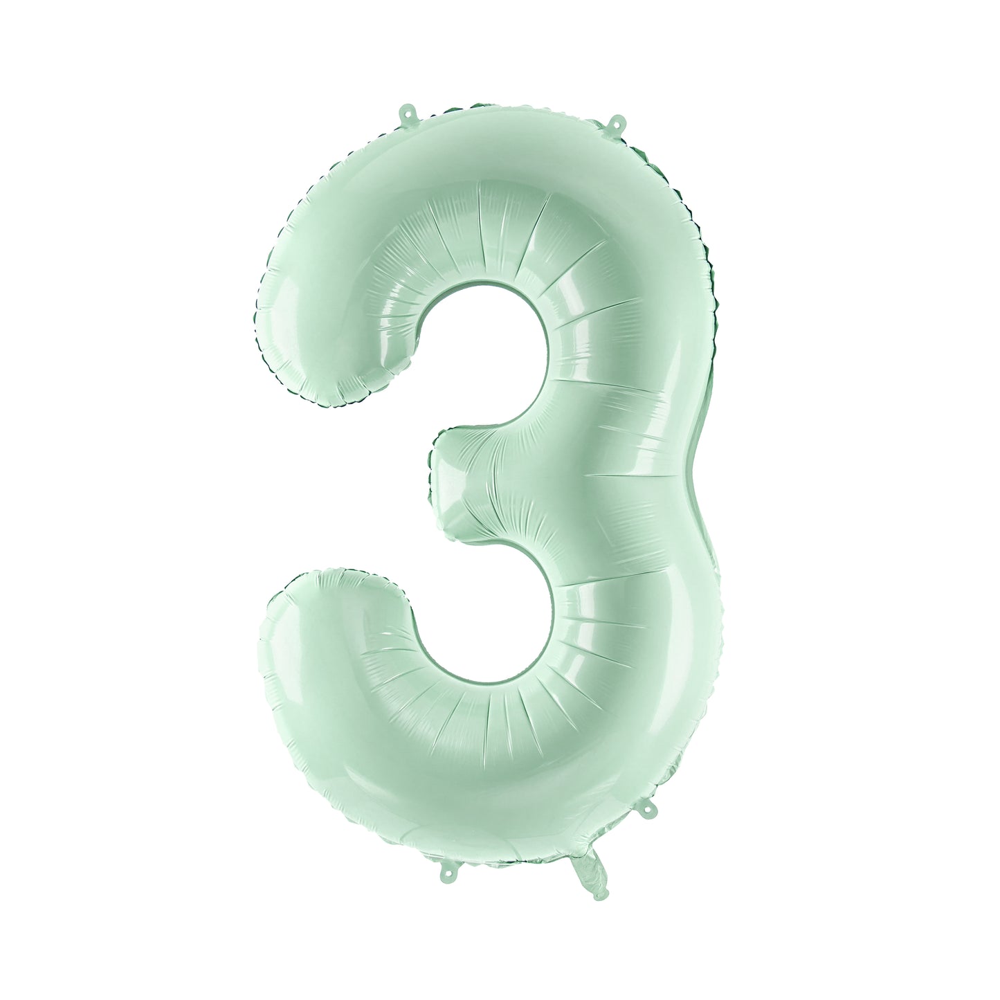 MINT GREEN FOIL NUMBERS