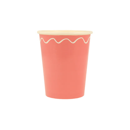 MIXED WAVY LINE CUPS BY MERI MERI