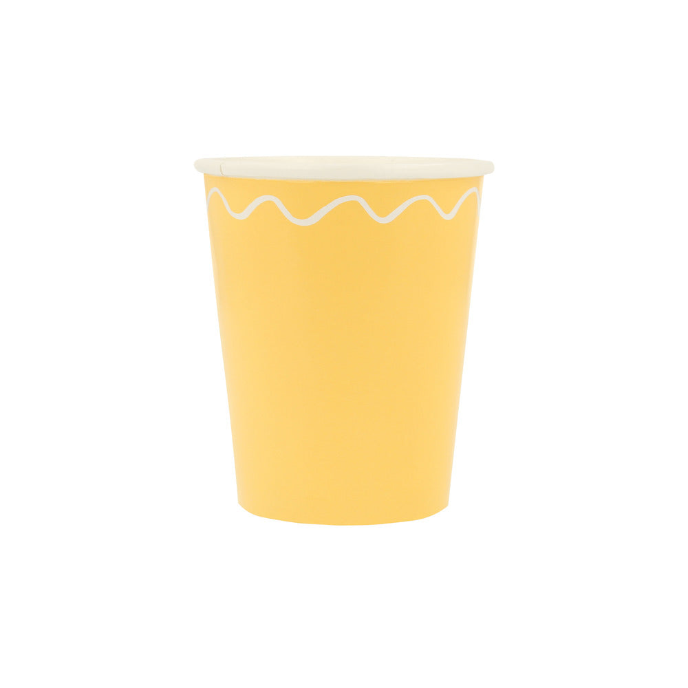 MIXED WAVY LINE CUPS BY MERI MERI