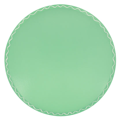 MIXED WAVY LINE DINNER PLATES BY MERI MERI