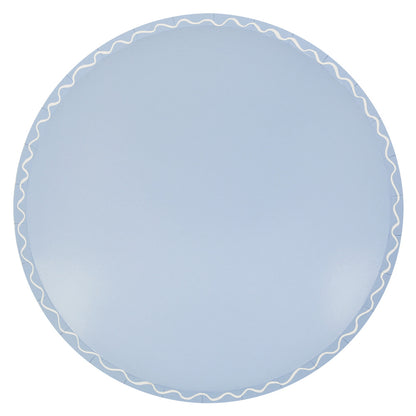 MIXED WAVY LINE DINNER PLATES BY MERI MERI