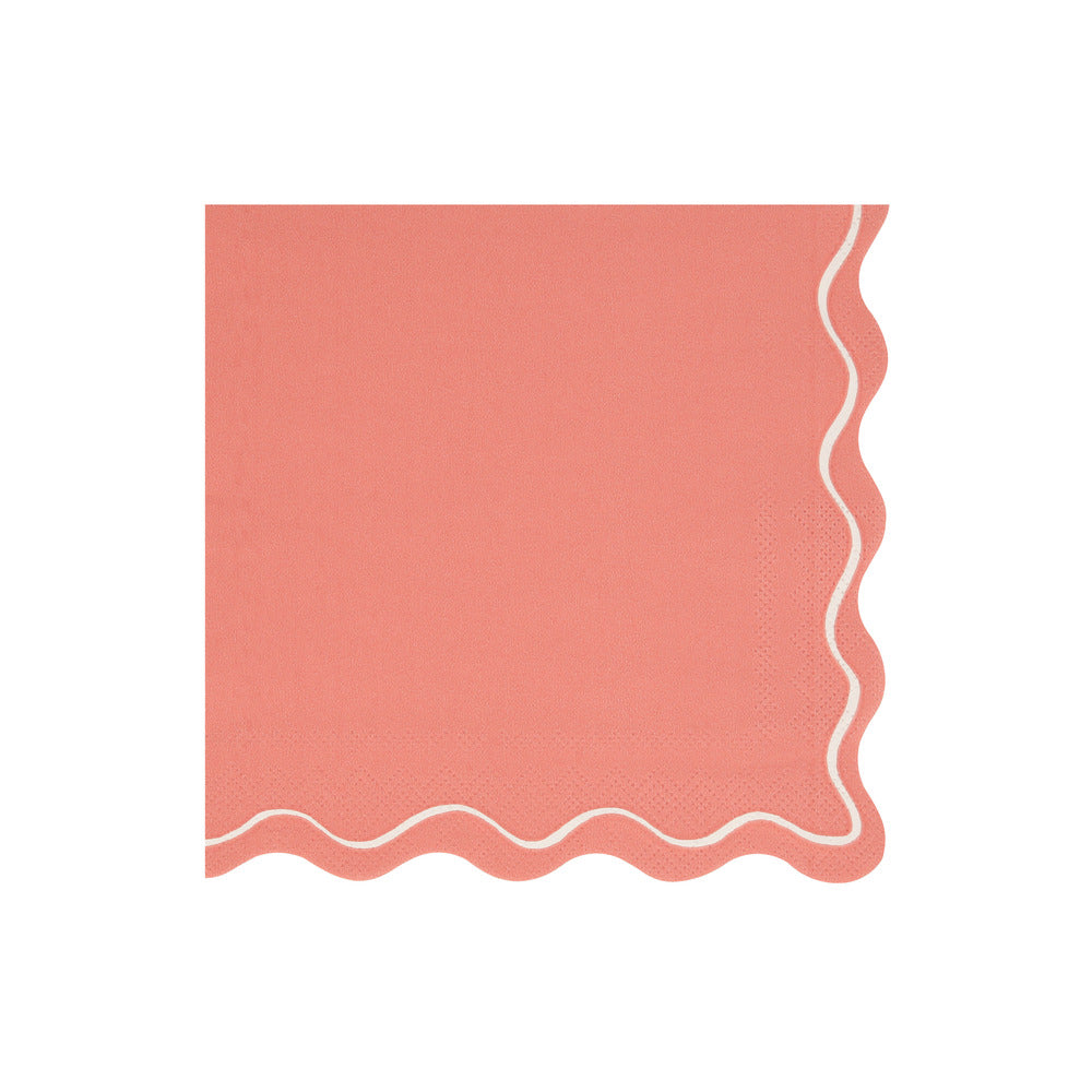 MIXED WAVY LINE LARGE NAPKINS BY MERI MERI