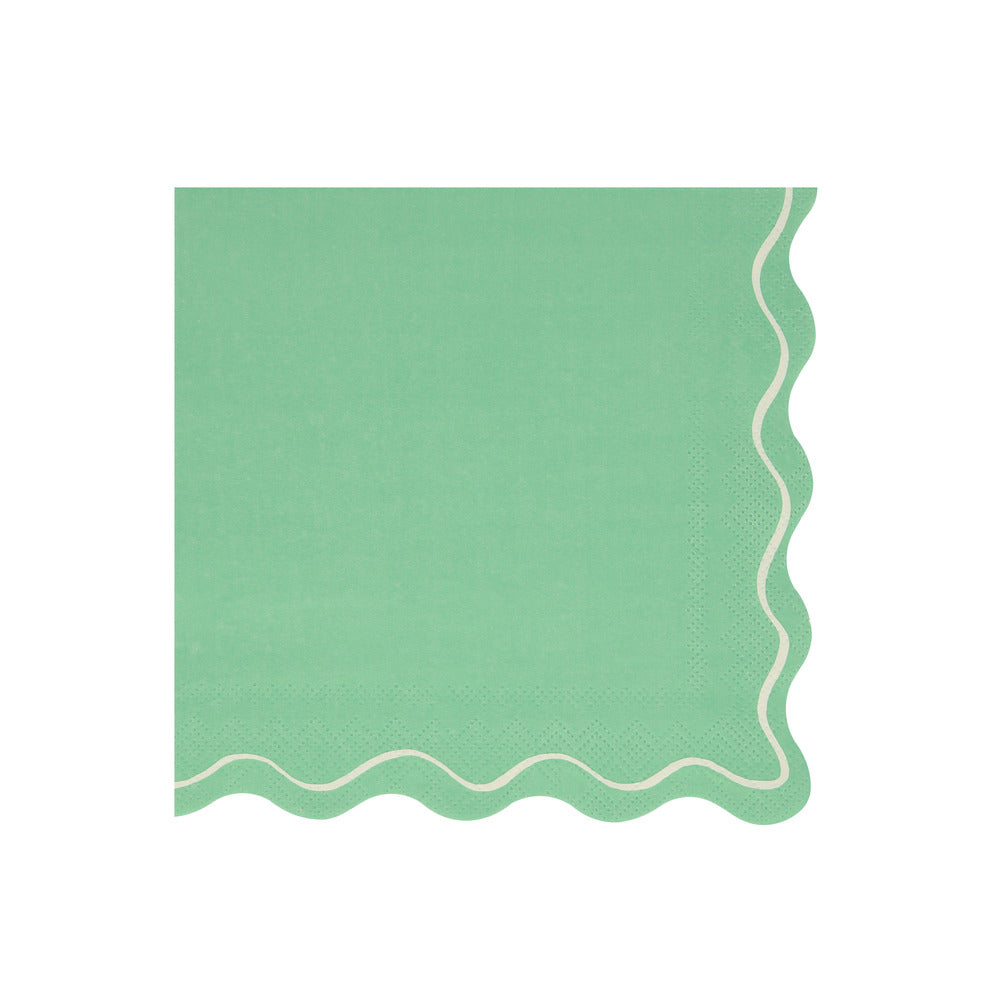 MIXED WAVY LINE LARGE NAPKINS BY MERI MERI