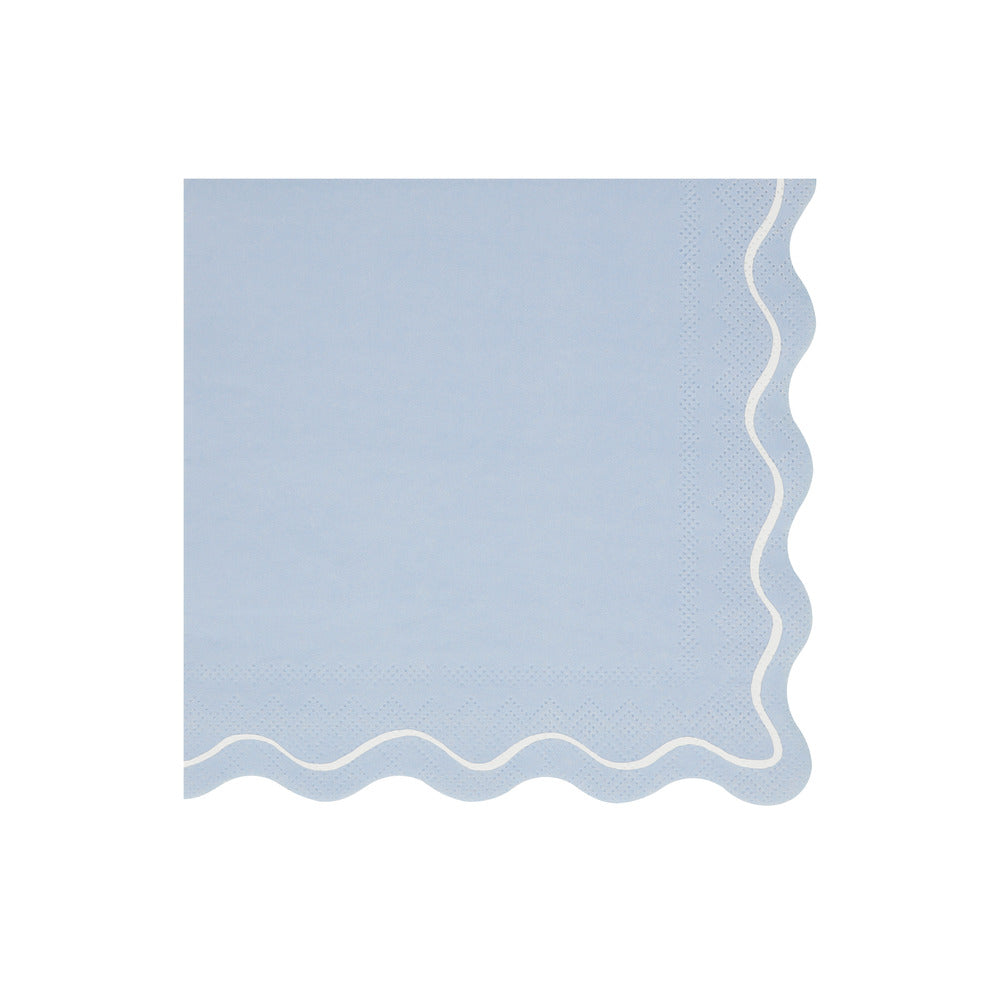 MIXED WAVY LINE LARGE NAPKINS BY MERI MERI