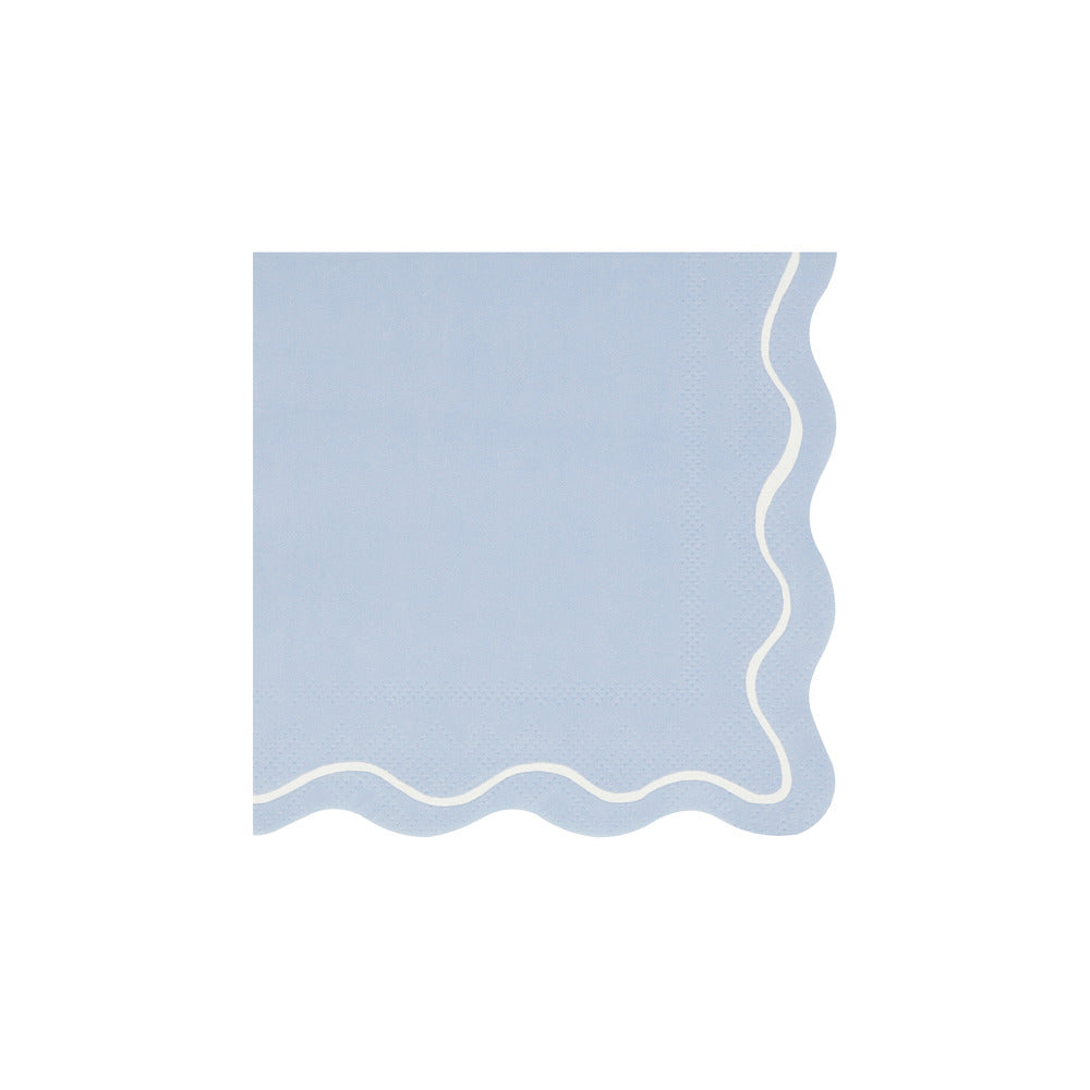 MIXED WAVY LINE SMALL NAPKINS BY MERI MERI