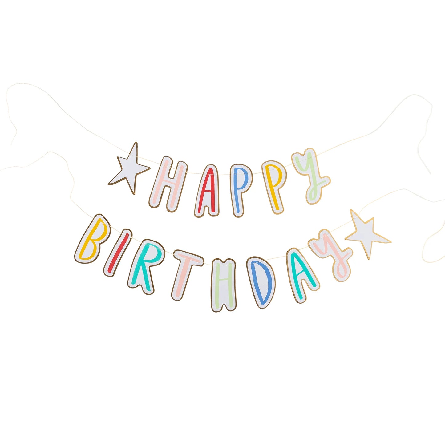 oui party happy birthday banner