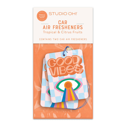 pack of two car air fresheners 