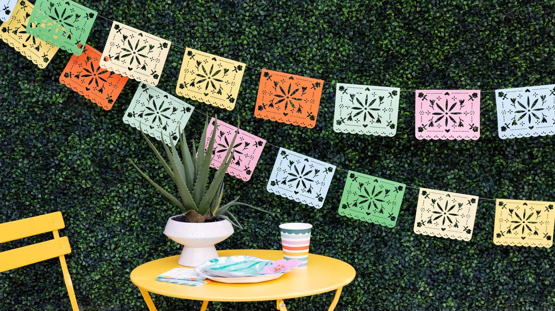 papel picado hanging banner by my minds eye 