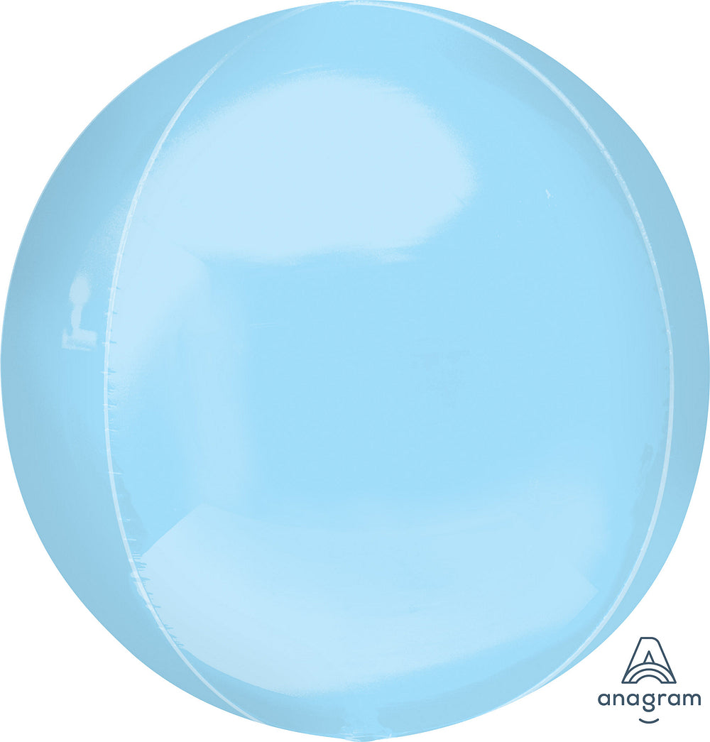 pastel blue orbz balloon