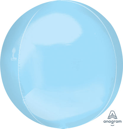 pastel blue orbz balloon