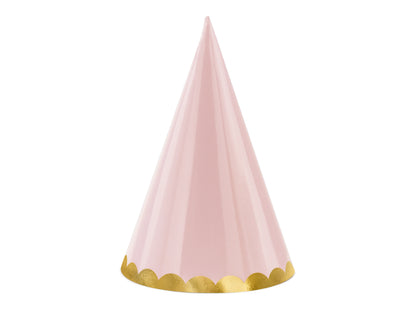 pastel pink party hat 