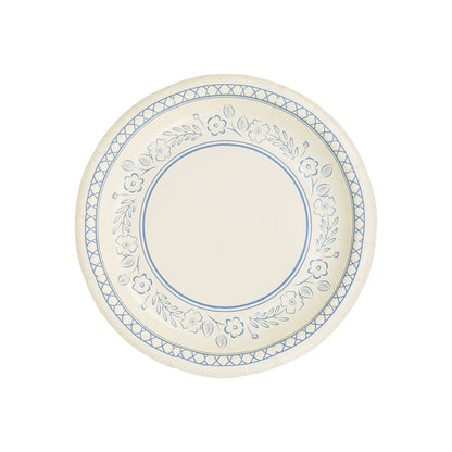 pembroke blue floral 7 inch plates 