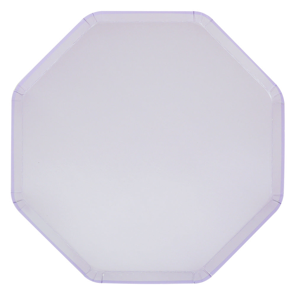 periwinkle dinner plates by meri meri 