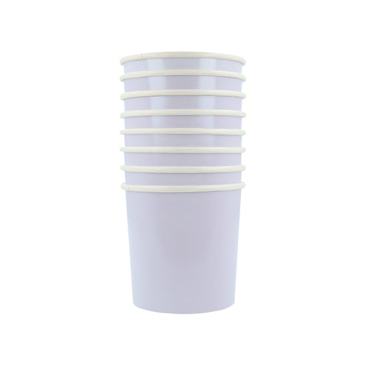 periwinkle mini tumblers by meri meri