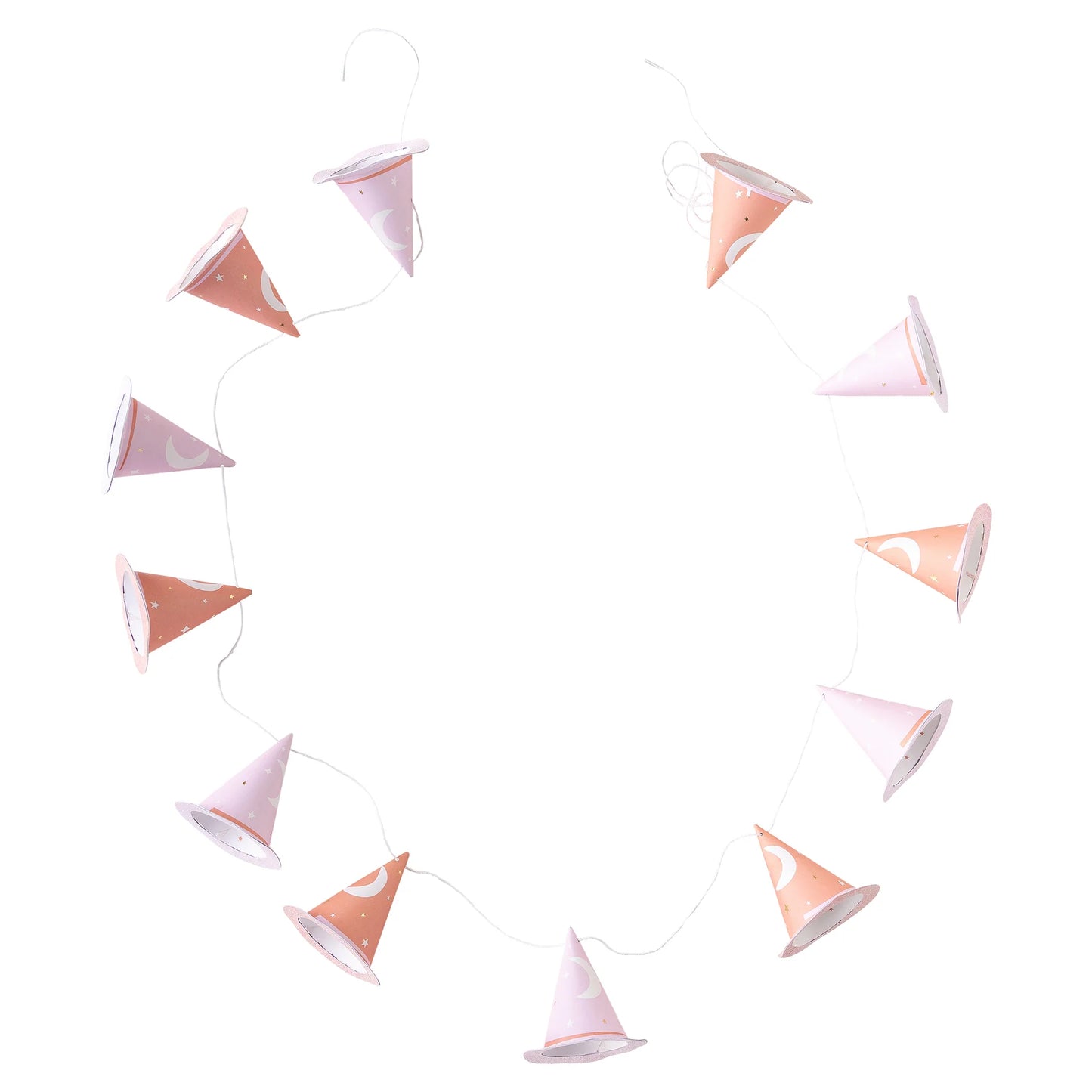 PINK WITCH HAT BANNER