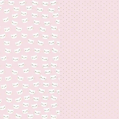 PINK CAT WRAPPING PAPER ROLLS