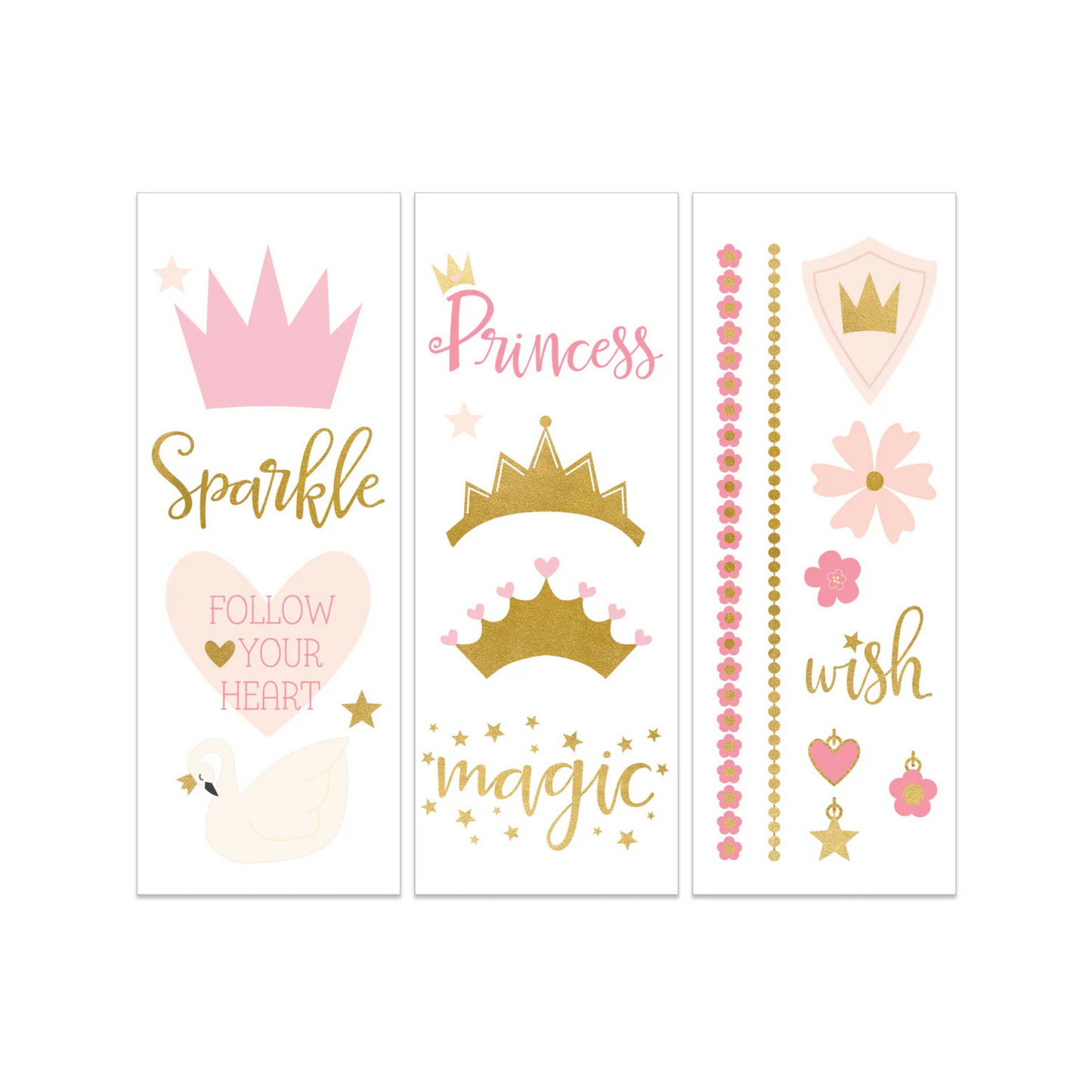 PRINCESS TEMPORARY TATTOOS