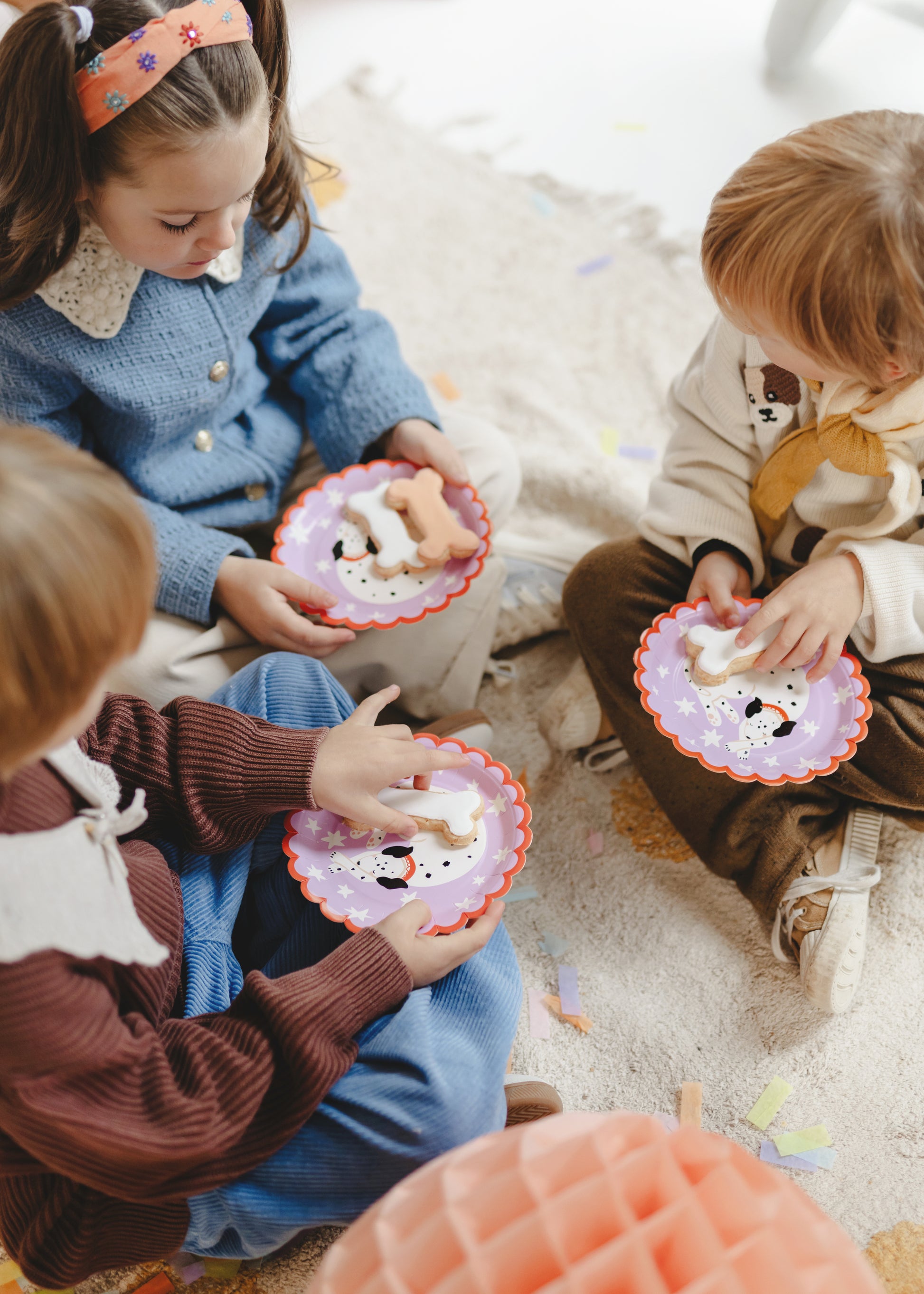 puppy party plates