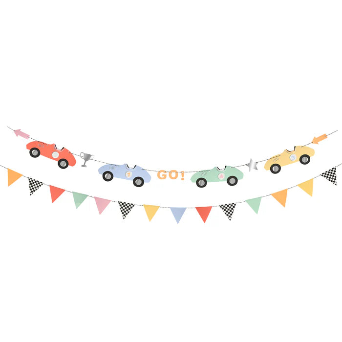 RACE CARS GARLAND BY MERI MERI