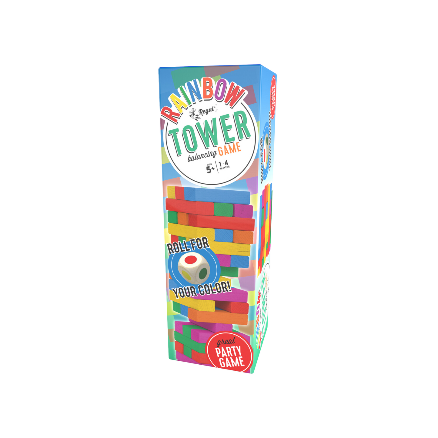 RAINBOW TOWER BALANCING GAME