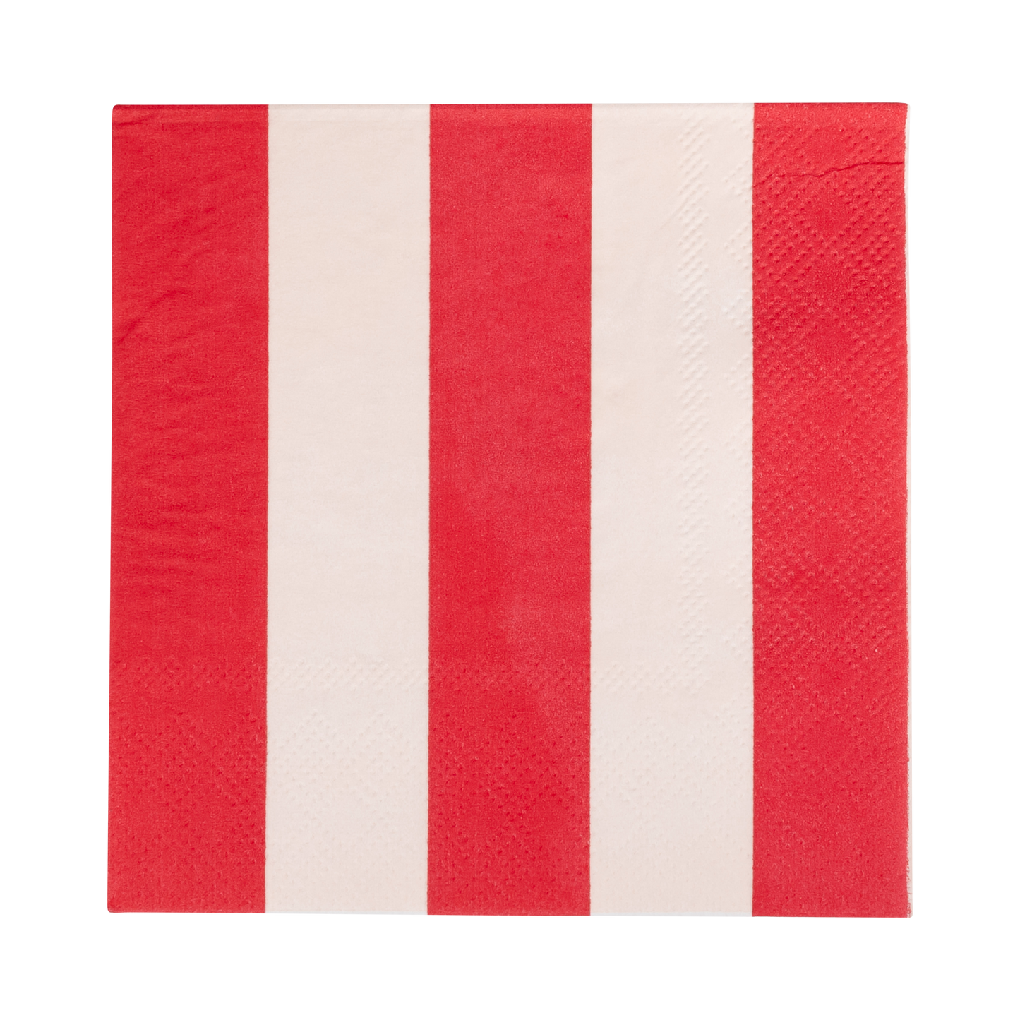 red and pink stripe napkins