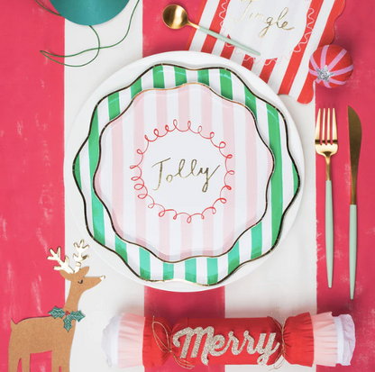 reindeer shaped napkins by meri meri