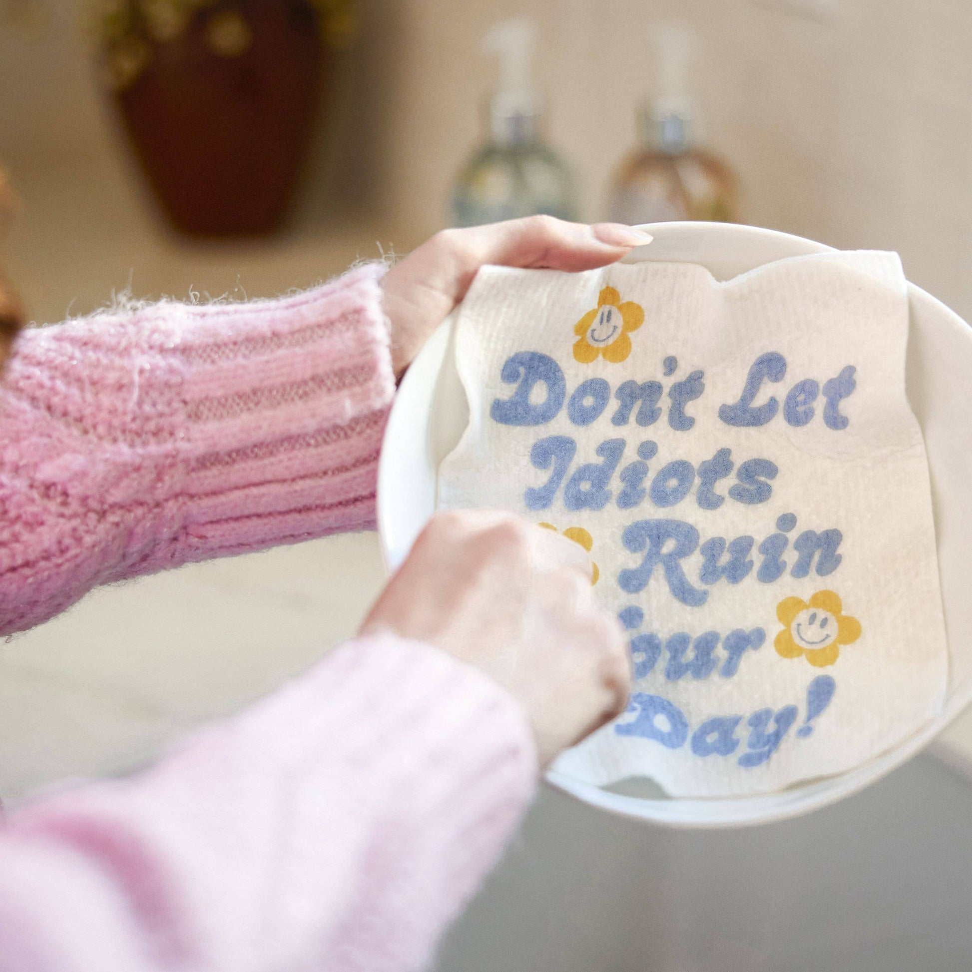 washing machine friendly dishcloths - set of three