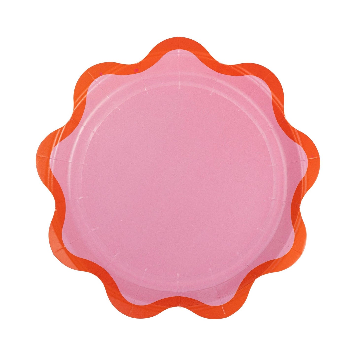 ric rac red dessert plates 