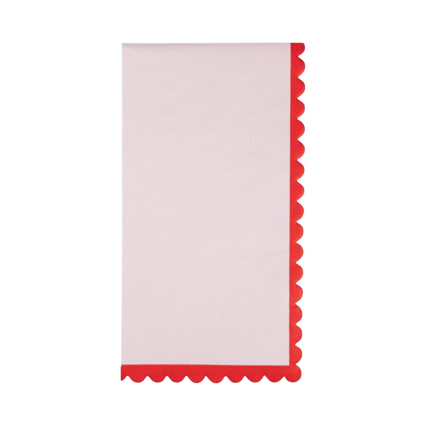 rippled edge dinner napkins - valentine's day collection pack of 24 