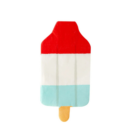 popsicle shaped paper napkins - pack of 24