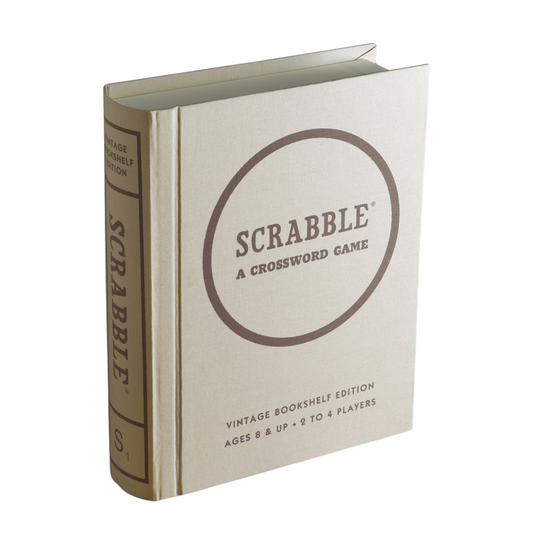 SCRABBLE VINTAGE BOOKSHELF EDITION