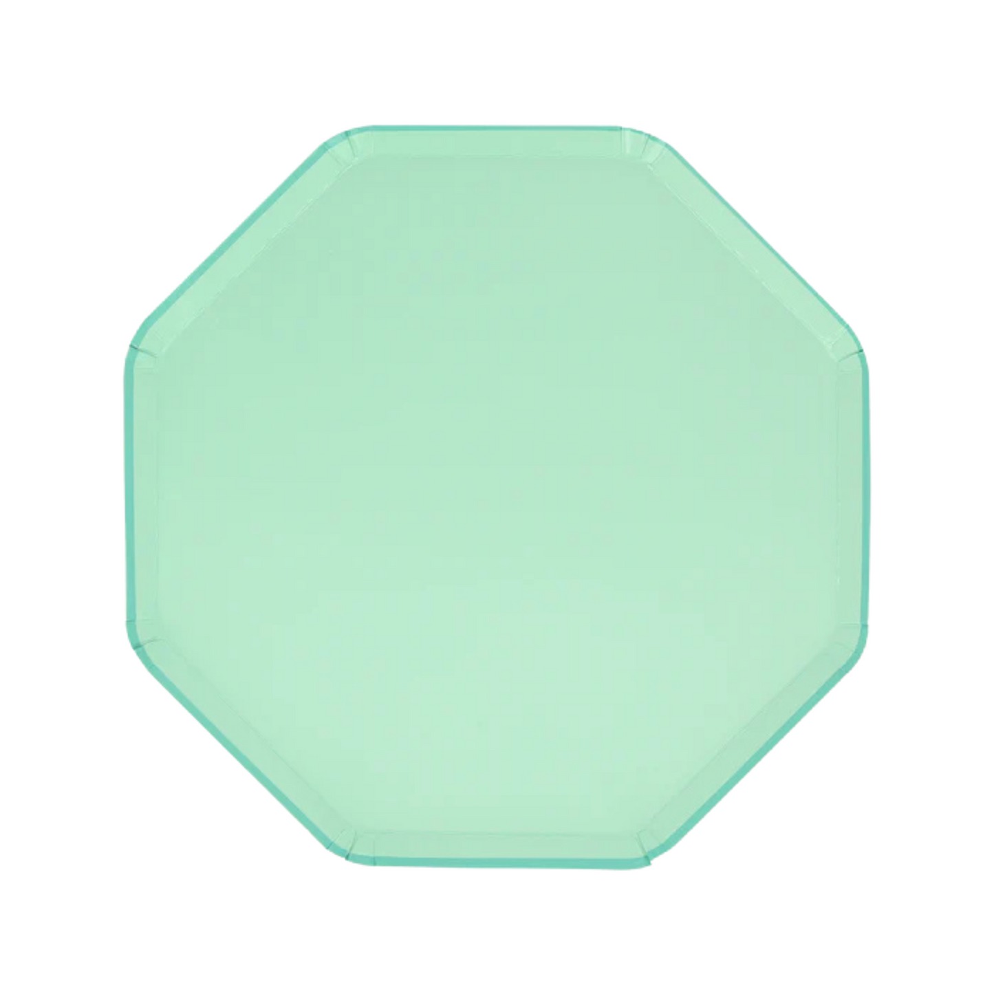 SEA FOAM GREEN SIDE PLATES BY MERI MERI