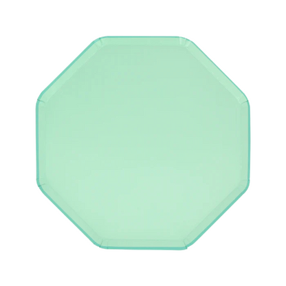 SEA FOAM GREEN SIDE PLATES BY MERI MERI