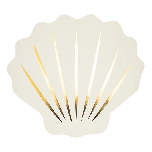 seashell paper placemats 