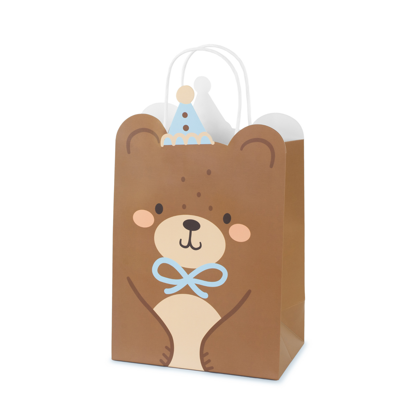 small teddy bear gift bag 
