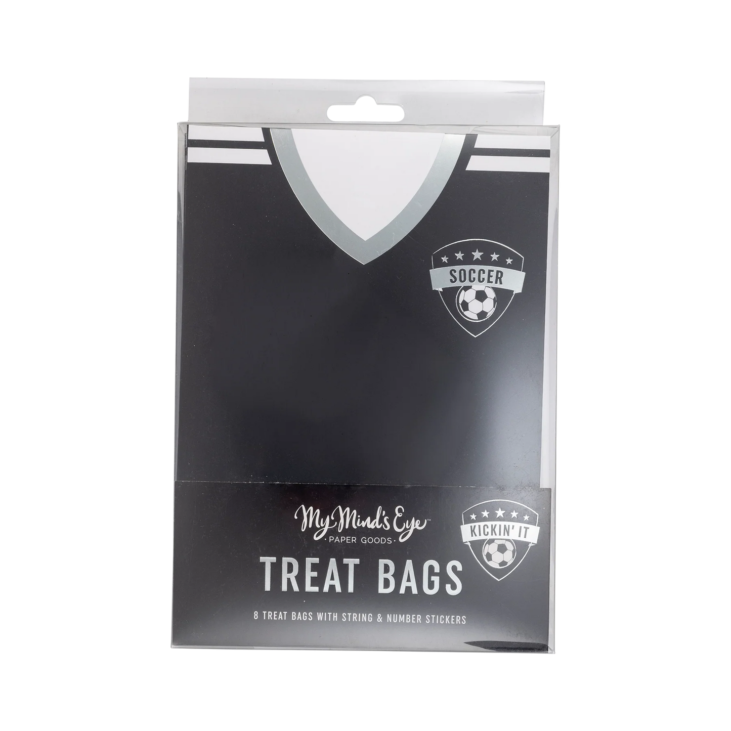 soccer jersey treat packs - pack of 8 with white number sheets