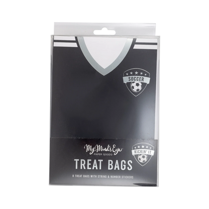 soccer jersey treat packs - pack of 8 with white number sheets