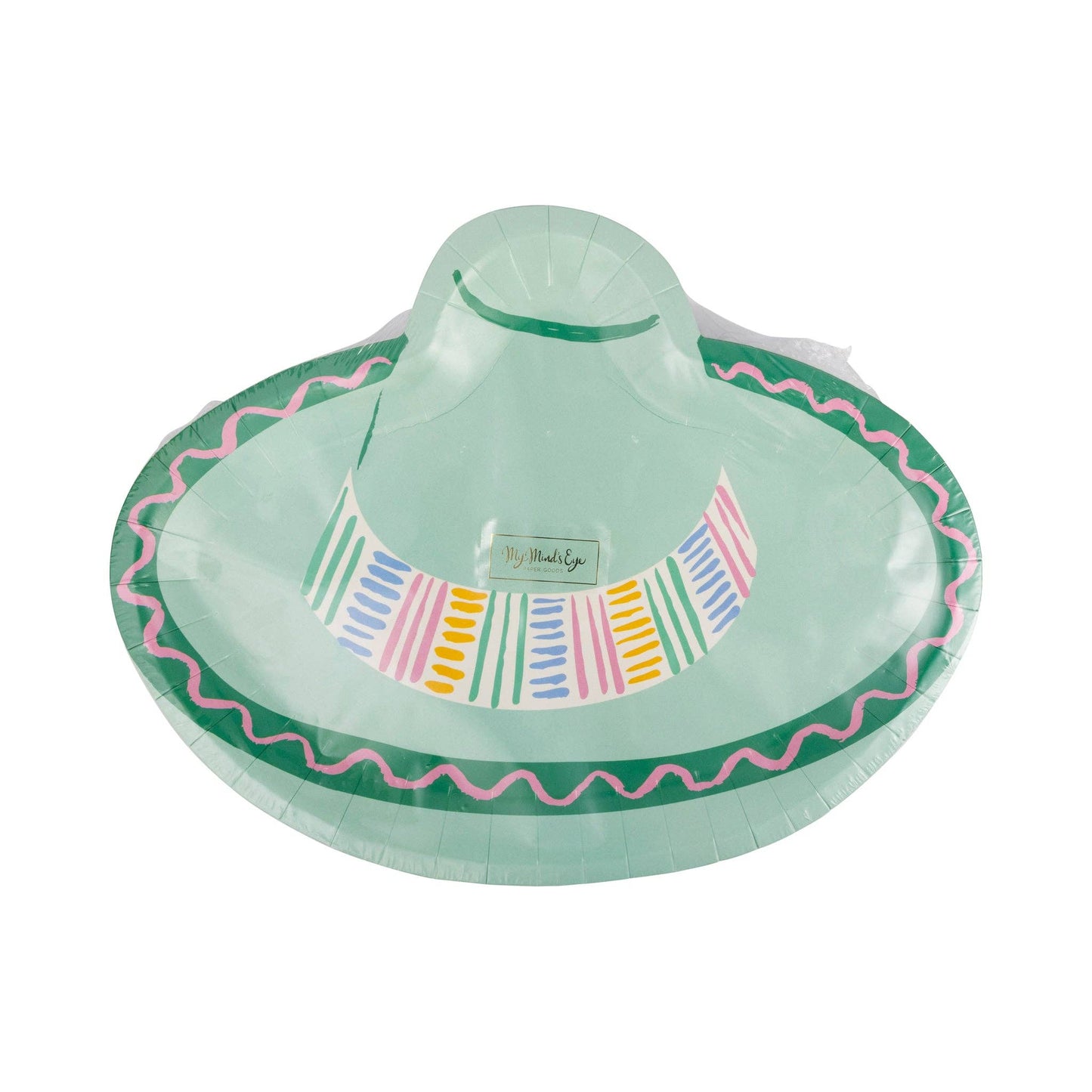 sombrero shaped paper plates 