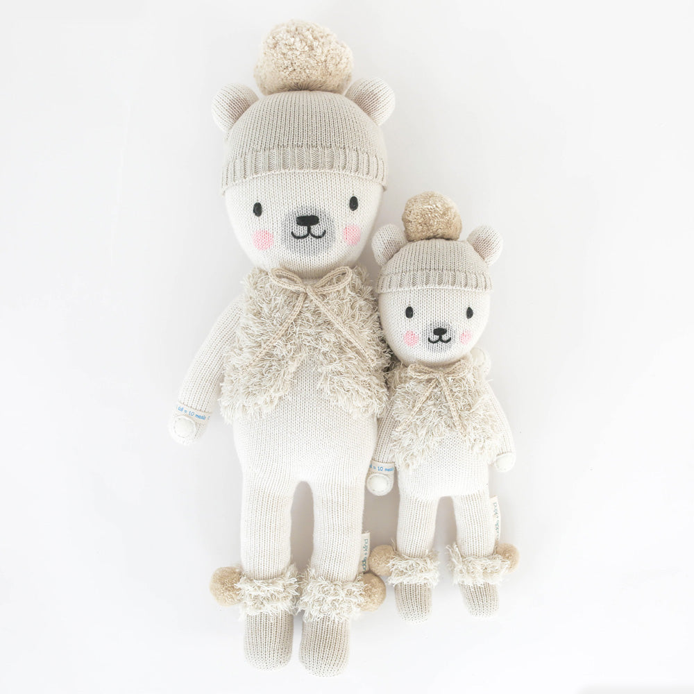 STELLA THE POLAR BEAR BY CUDDLE + KIND